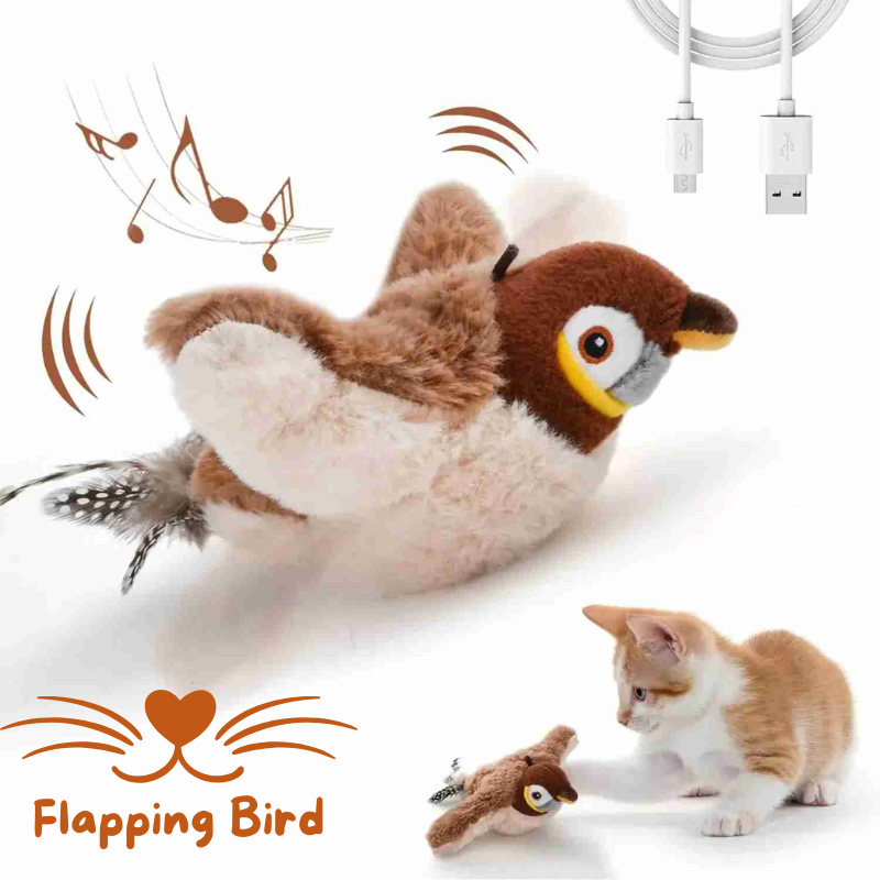 Flapping Bird™ – das fesselnde Katzenspielzeug